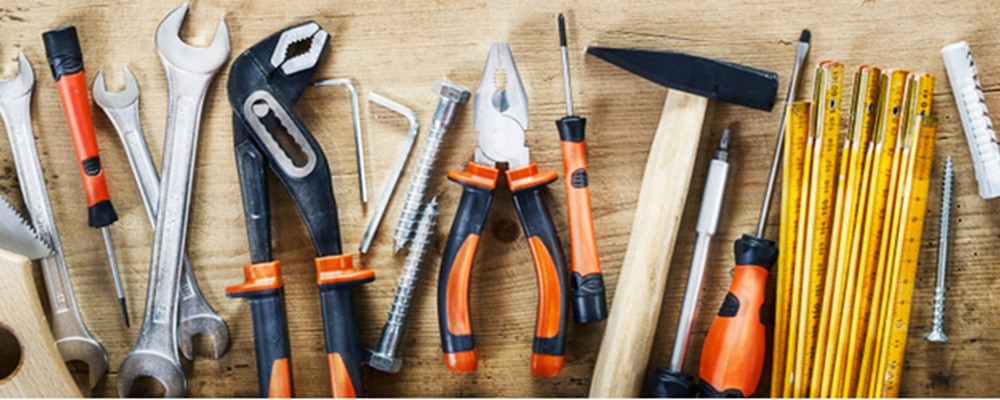 Værktøj, som en god tømrer bruger